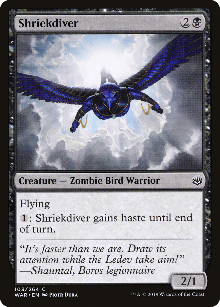 Shriekdiver [War of the Spark] | Grognard Games