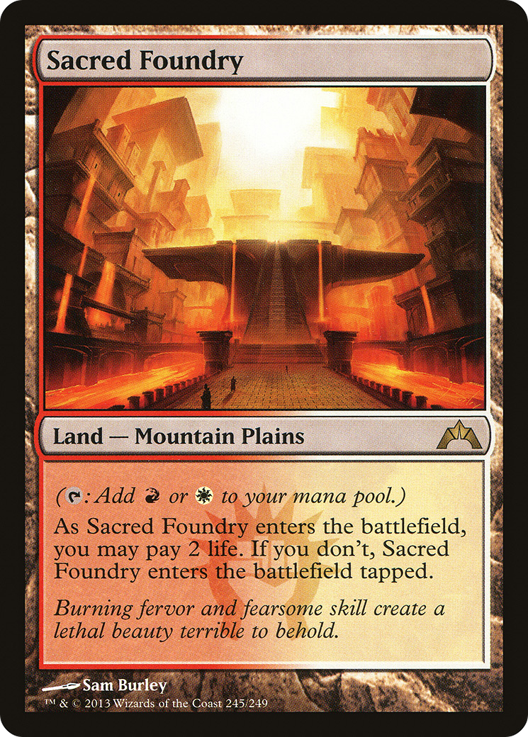 Sacred Foundry [Gatecrash] | Grognard Games