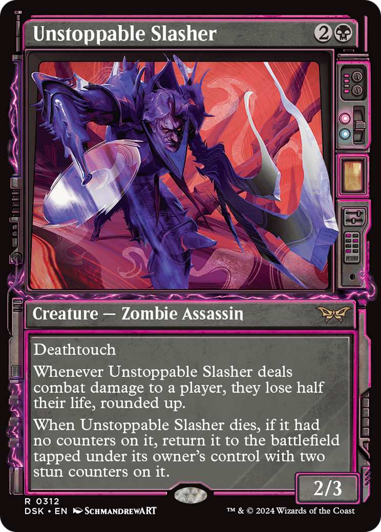Unstoppable Slasher (Showcase) [Duskmourn: House of Horror] | Grognard Games