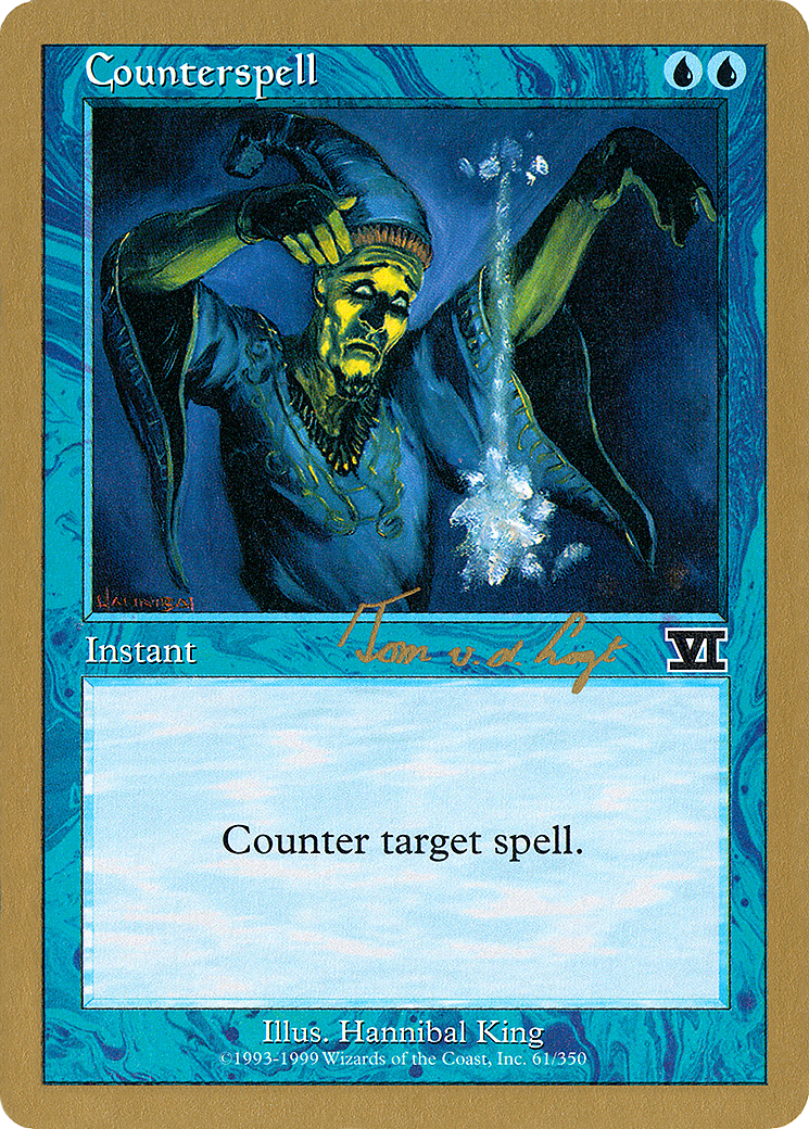 Counterspell (Tom van de Logt) [World Championship Decks 2000] | Grognard Games