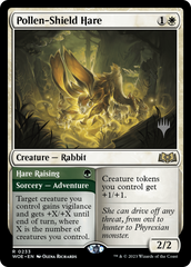 Pollen-Shield Hare // Hare Raising (Promo Pack) [Wilds of Eldraine Promos] | Grognard Games