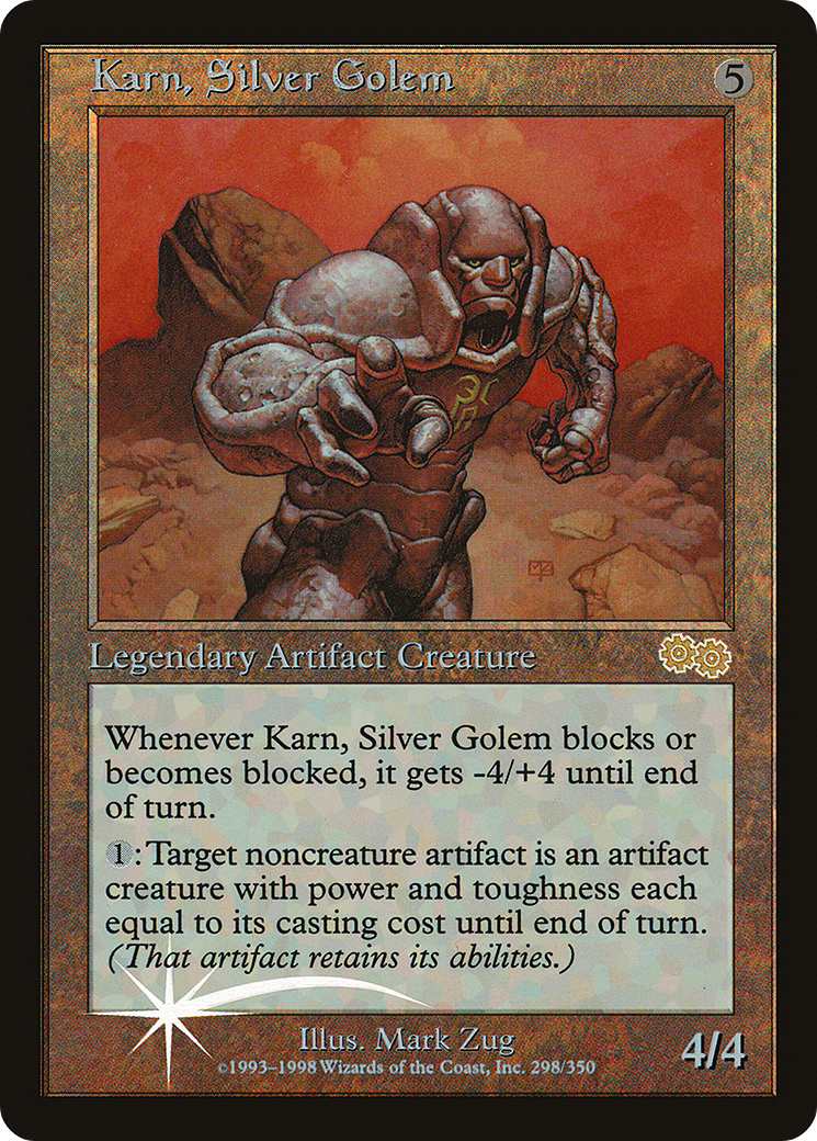 Karn, Silver Golem [Arena League 1999] | Grognard Games