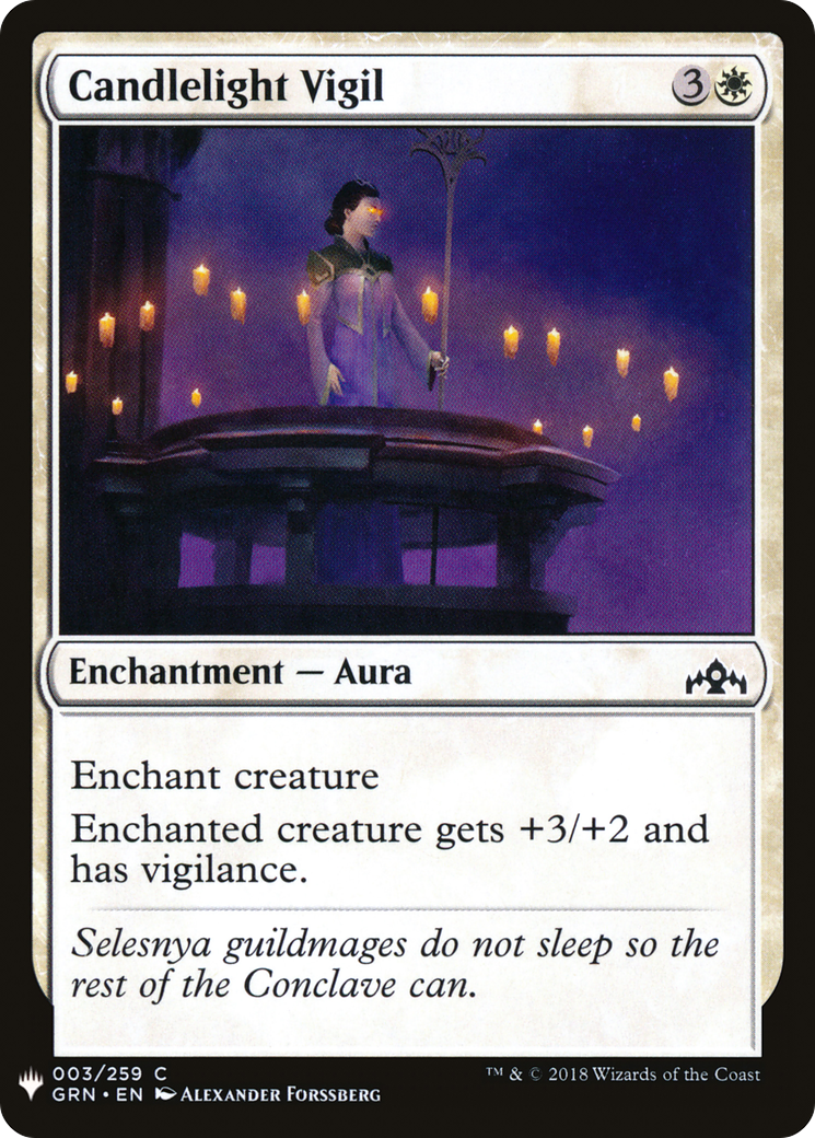 Candlelight Vigil [Mystery Booster] | Grognard Games