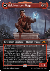 Ral, Monsoon Mage // Ral, Leyline Prodigy (Borderless) [Modern Horizons 3] | Grognard Games