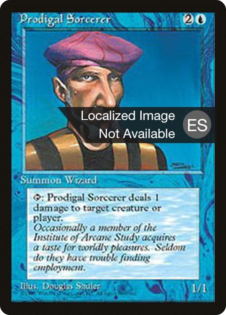 Prodigal Sorcerer [Fourth Edition (Foreign Black Border)] | Grognard Games