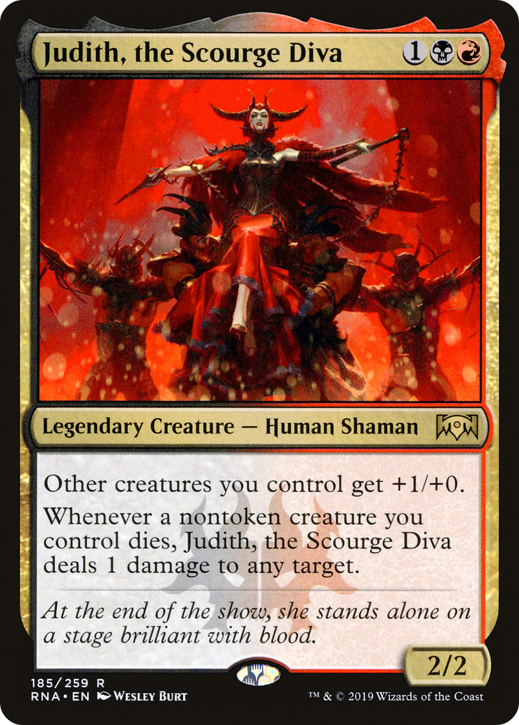Judith, the Scourge Diva [Ravnica Allegiance] | Grognard Games