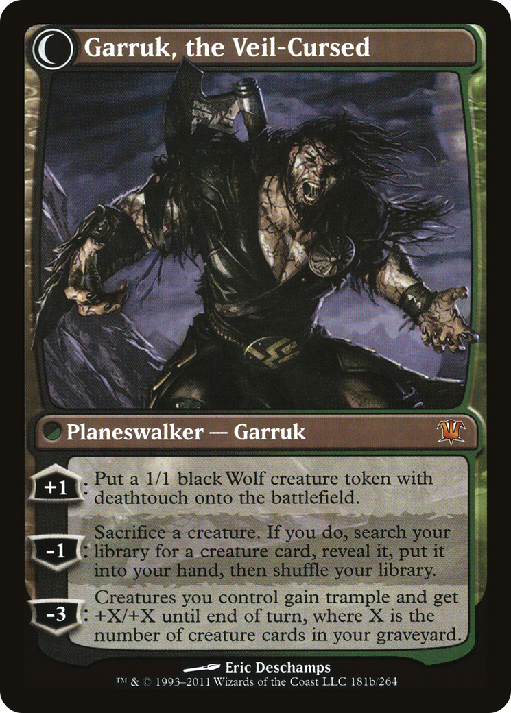 Garruk Relentless // Garruk, the Veil-Cursed [Secret Lair: From Cute to Brute] | Grognard Games