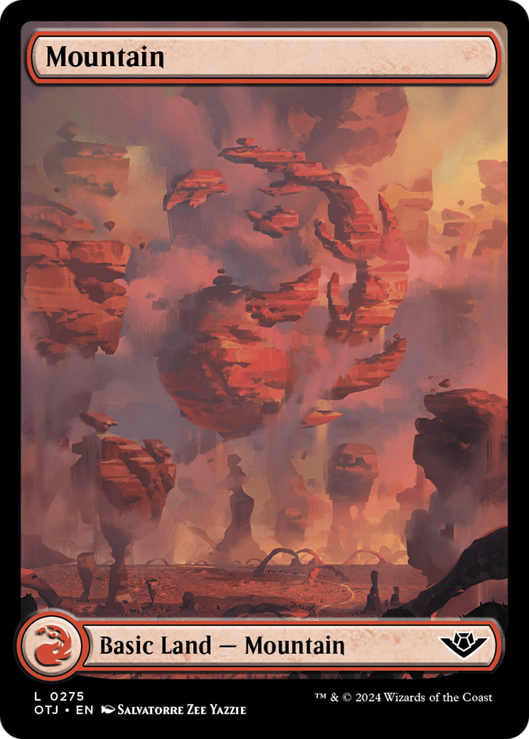 Mountain (0275) [Outlaws of Thunder Junction] | Grognard Games