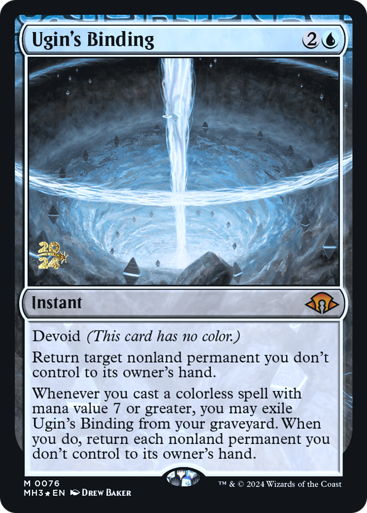Ugin's Binding [Modern Horizons 3 Prerelease Promos] | Grognard Games
