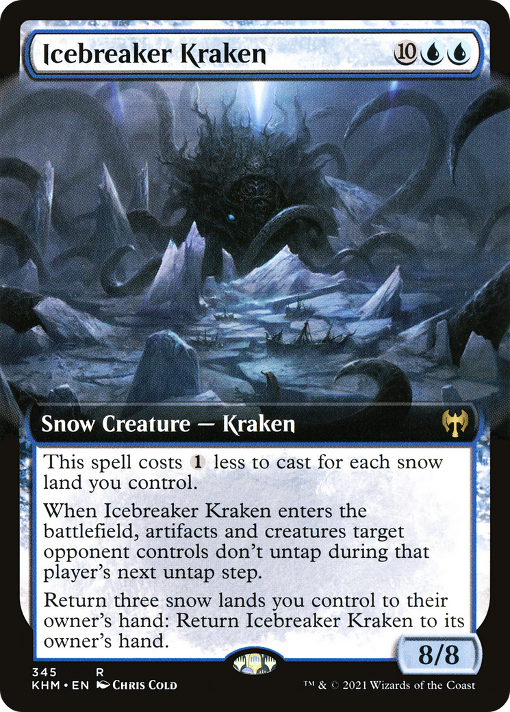 Icebreaker Kraken (Extended Art) [Kaldheim] | Grognard Games