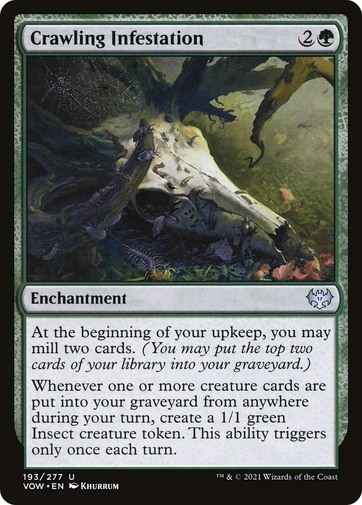 Crawling Infestation [Innistrad: Crimson Vow] | Grognard Games