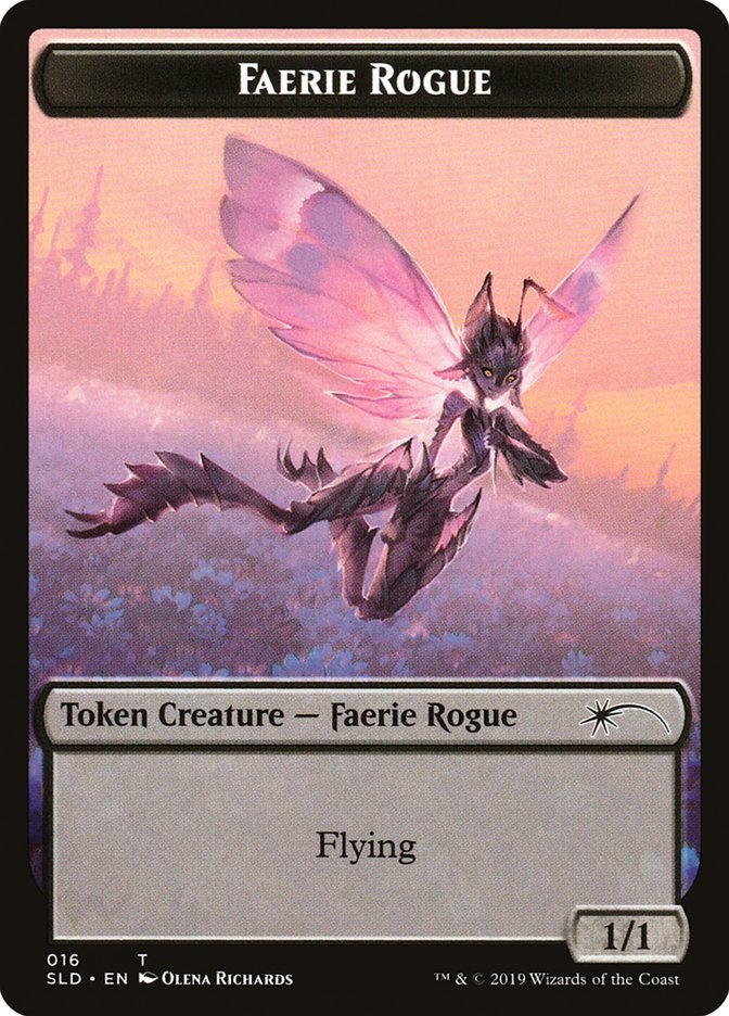 Faerie Rogue Token (016) [Secret Lair Drop Series] | Grognard Games