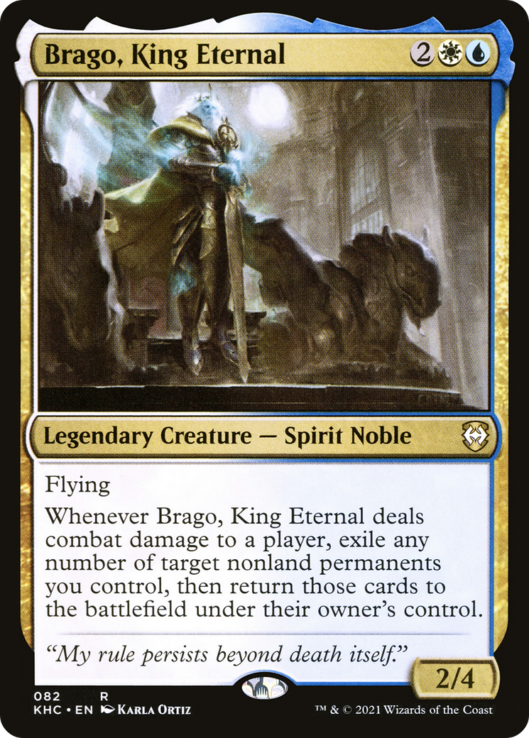 Brago, King Eternal [Kaldheim Commander] | Grognard Games
