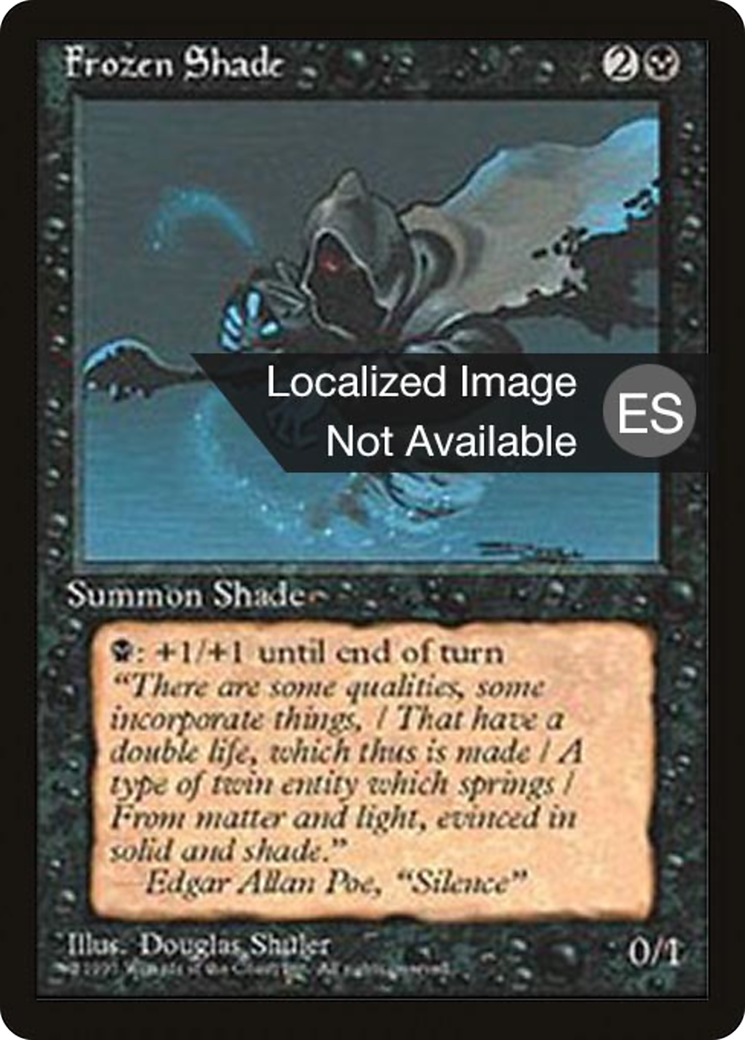 Frozen Shade [Fourth Edition (Foreign Black Border)] | Grognard Games