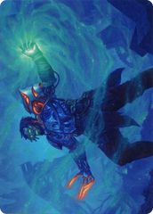 Mishra, Claimed by Gix Art Card (ASBRO-037) - The Brothers' War Art Series (Borderless) | Grognard Games