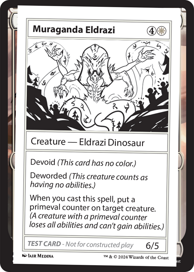 Muraganda Eldrazi [Mystery Booster 2 Playtest Cards] | Grognard Games