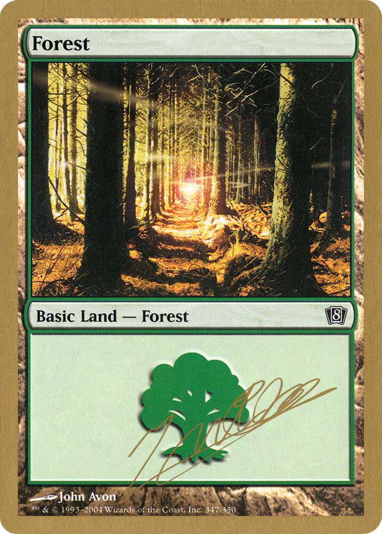 Forest (jn347) (Julien Nuijten) [World Championship Decks 2004] | Grognard Games