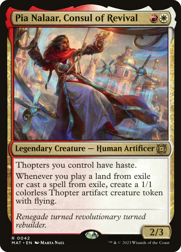 Pia Nalaar, Consul of Revival [March of the Machine: The Aftermath] | Grognard Games