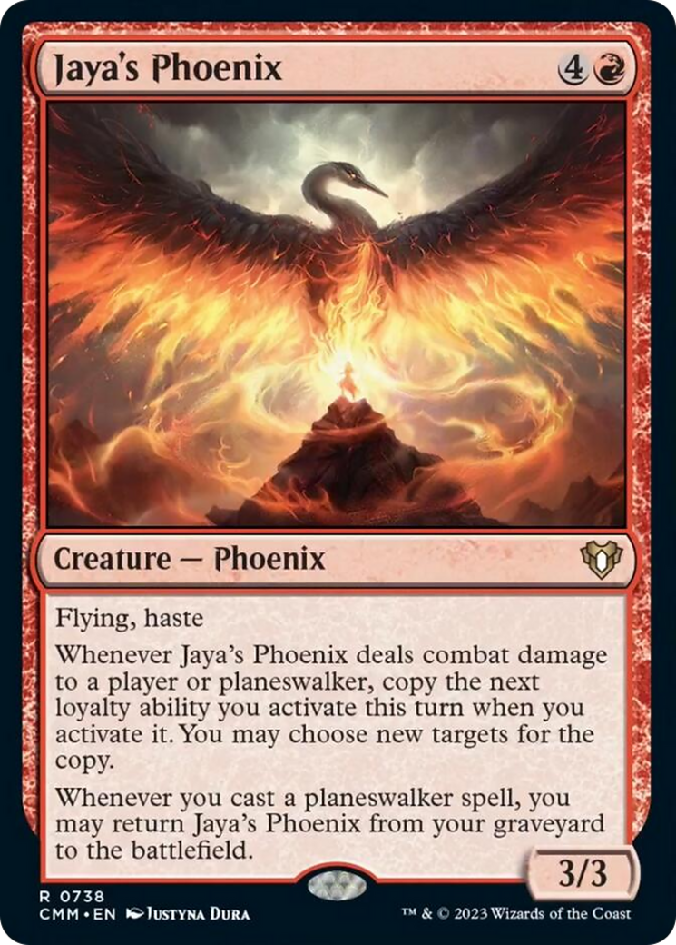 Jaya's Phoenix [Commander Masters] | Grognard Games