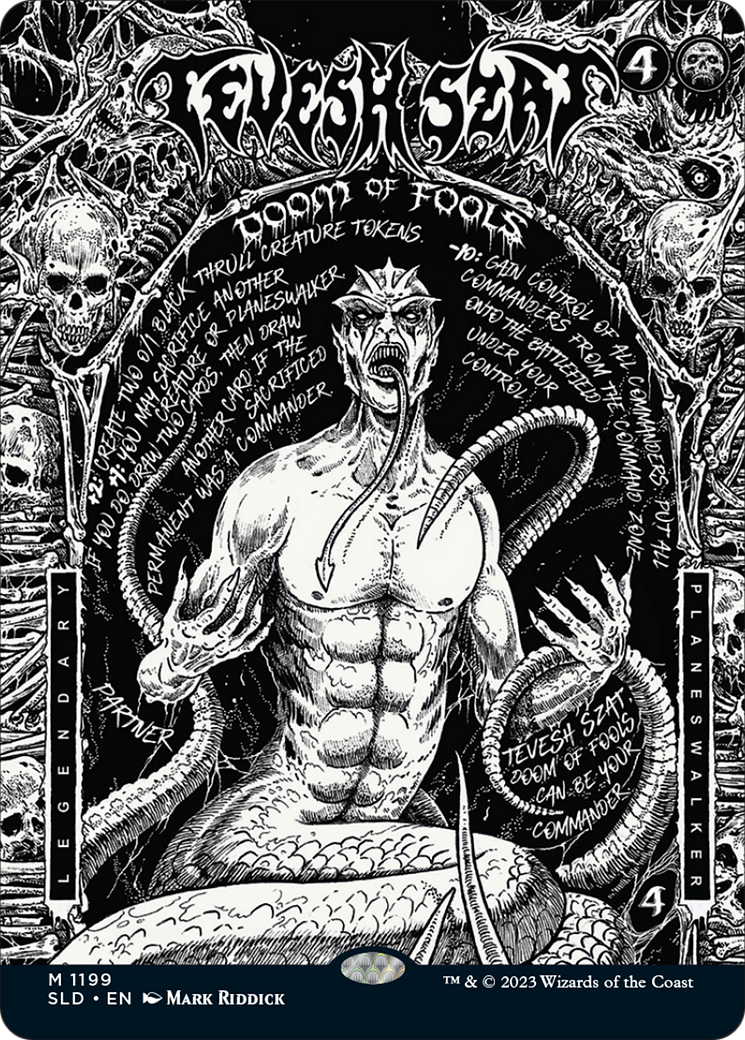 Tevesh Szat, Doom of Fools [Secret Lair Drop Series] | Grognard Games