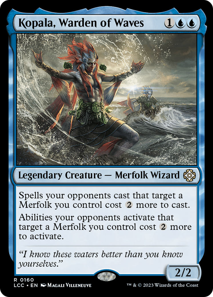 Kopala, Warden of Waves [The Lost Caverns of Ixalan Commander] | Grognard Games