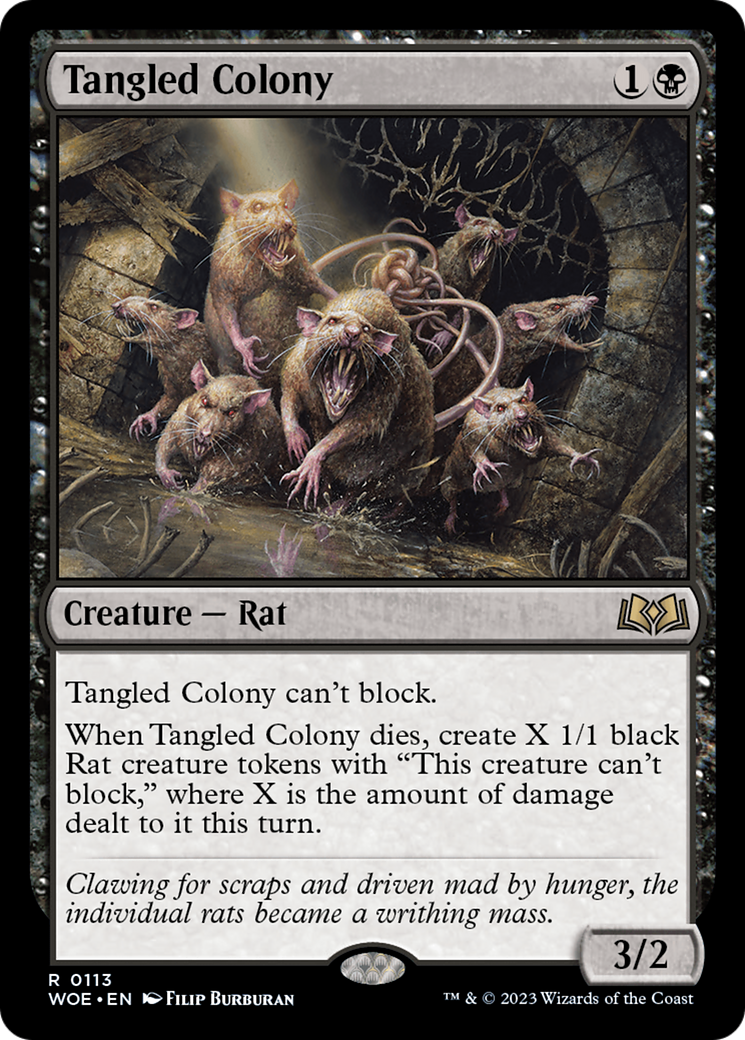 Tangled Colony [Wilds of Eldraine] | Grognard Games