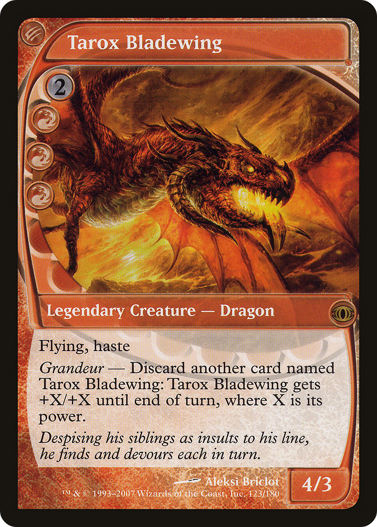 Tarox Bladewing [Future Sight] | Grognard Games