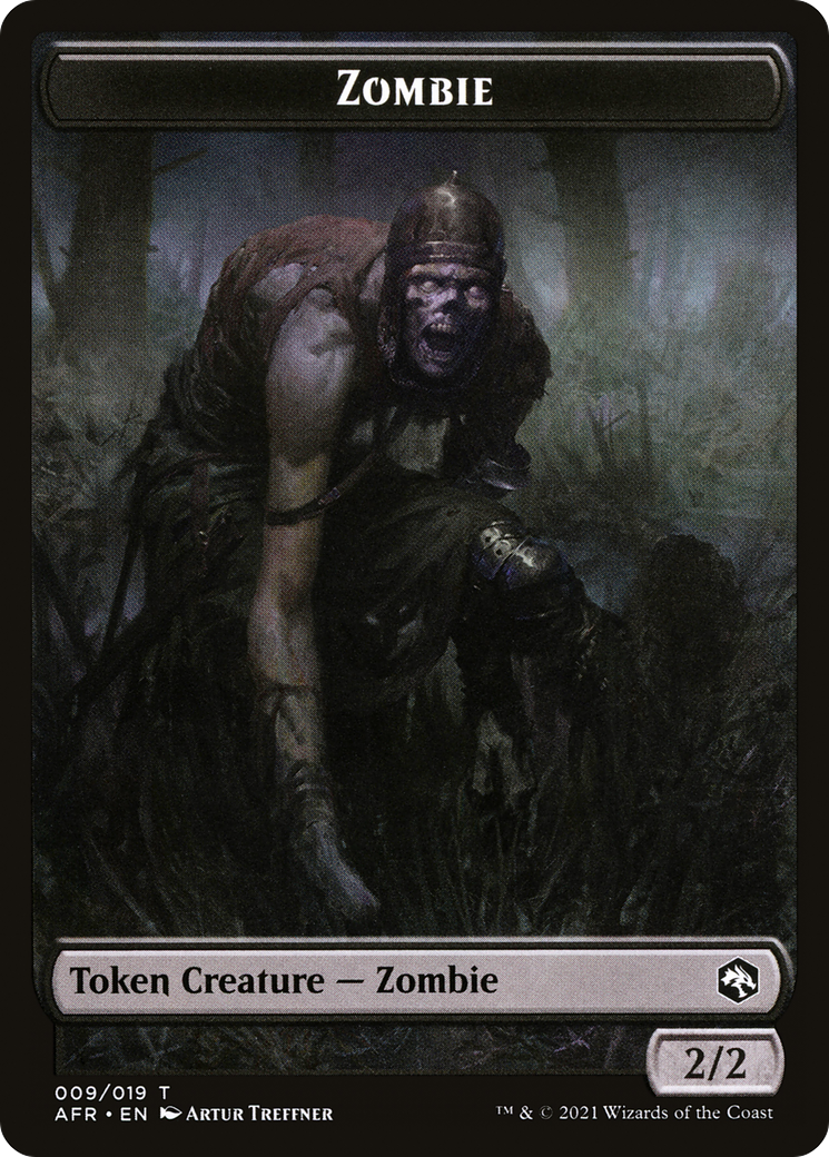 Zombie Token [Dungeons & Dragons: Adventures in the Forgotten Realms Tokens] | Grognard Games