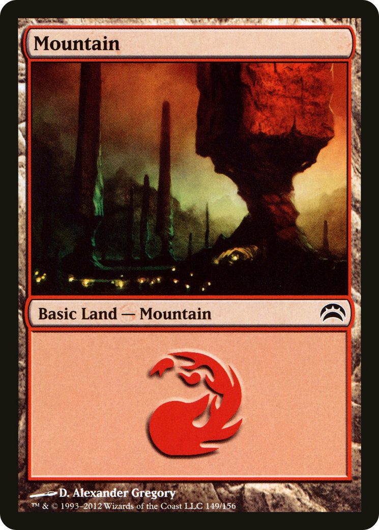 Mountain (PC2-149) - Planechase 2012 Foil | Grognard Games