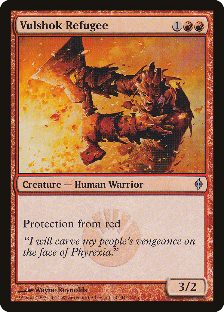Vulshok Refugee [New Phyrexia] | Grognard Games