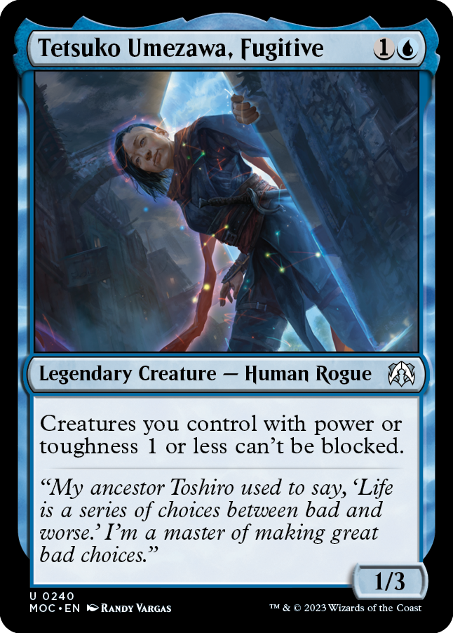 Tetsuko Umezawa, Fugitive [March of the Machine Commander] | Grognard Games