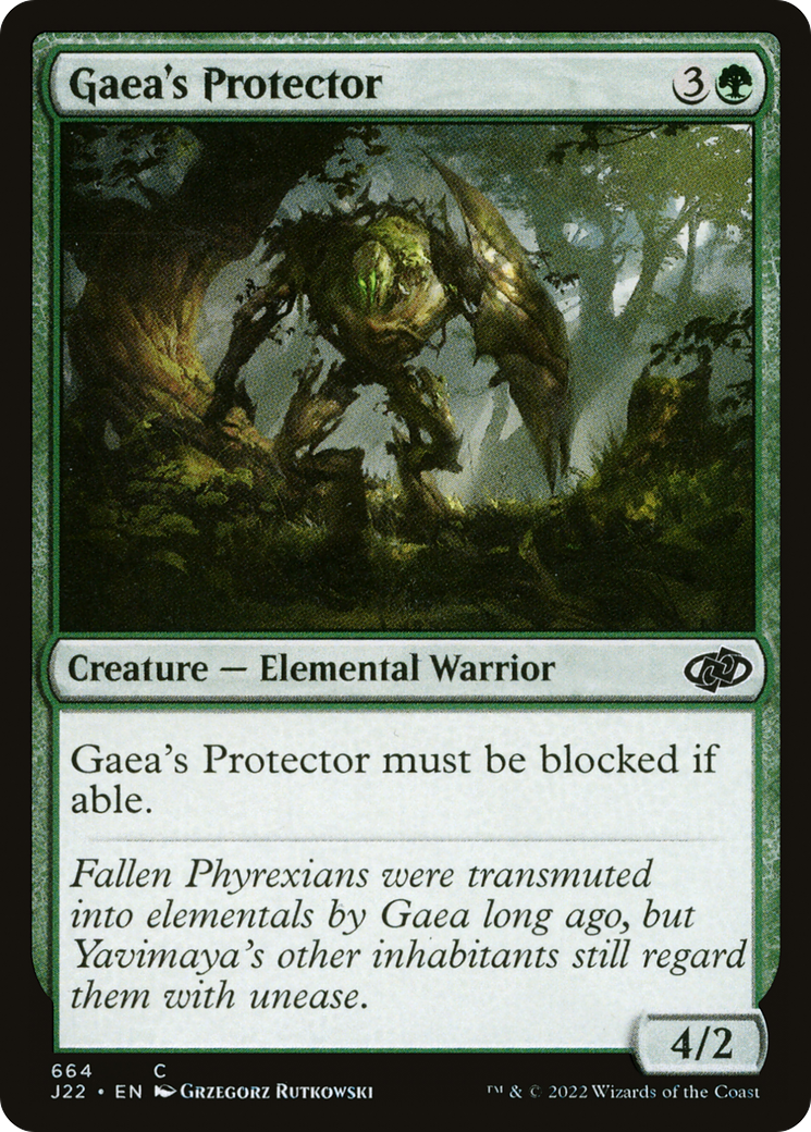 Gaea's Protector [Jumpstart 2022] | Grognard Games
