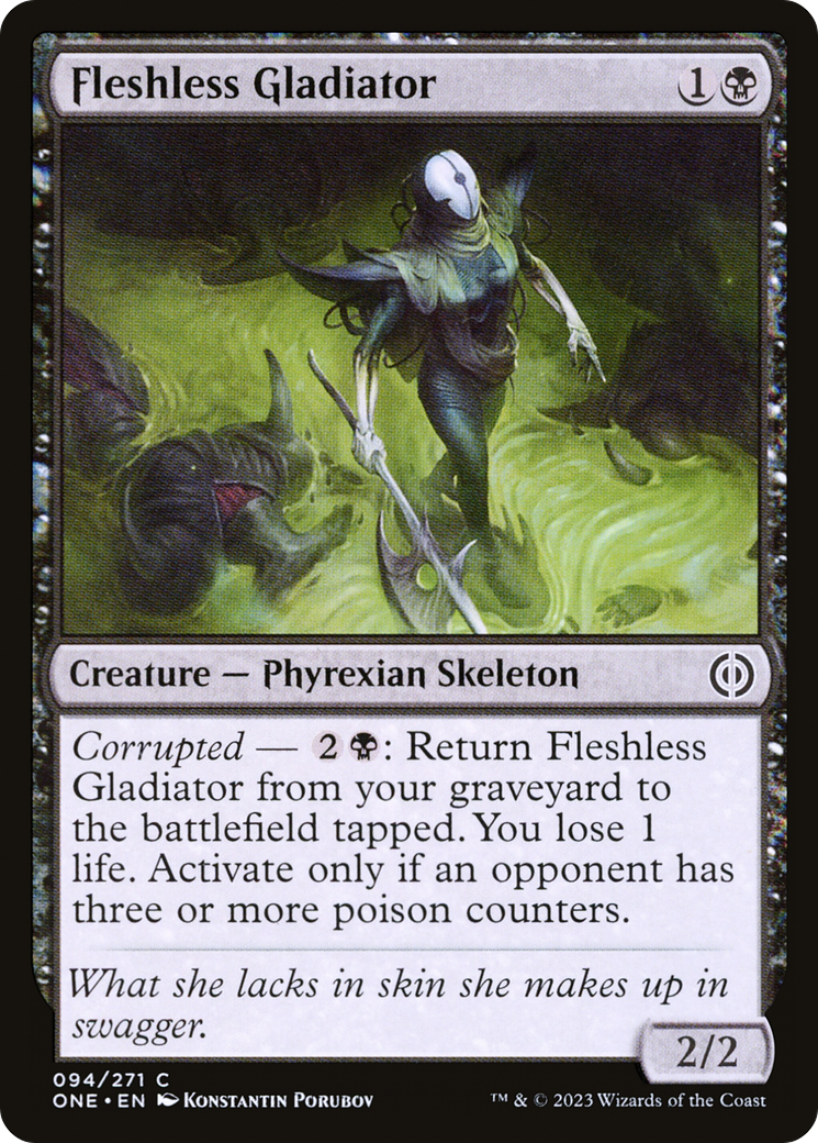 Fleshless Gladiator [Phyrexia: All Will Be One] | Grognard Games