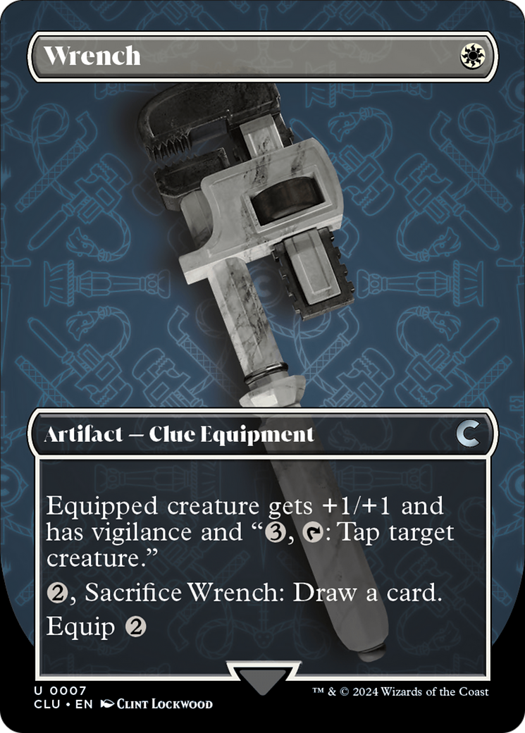 Wrench (Borderless) [Ravnica: Clue Edition] | Grognard Games