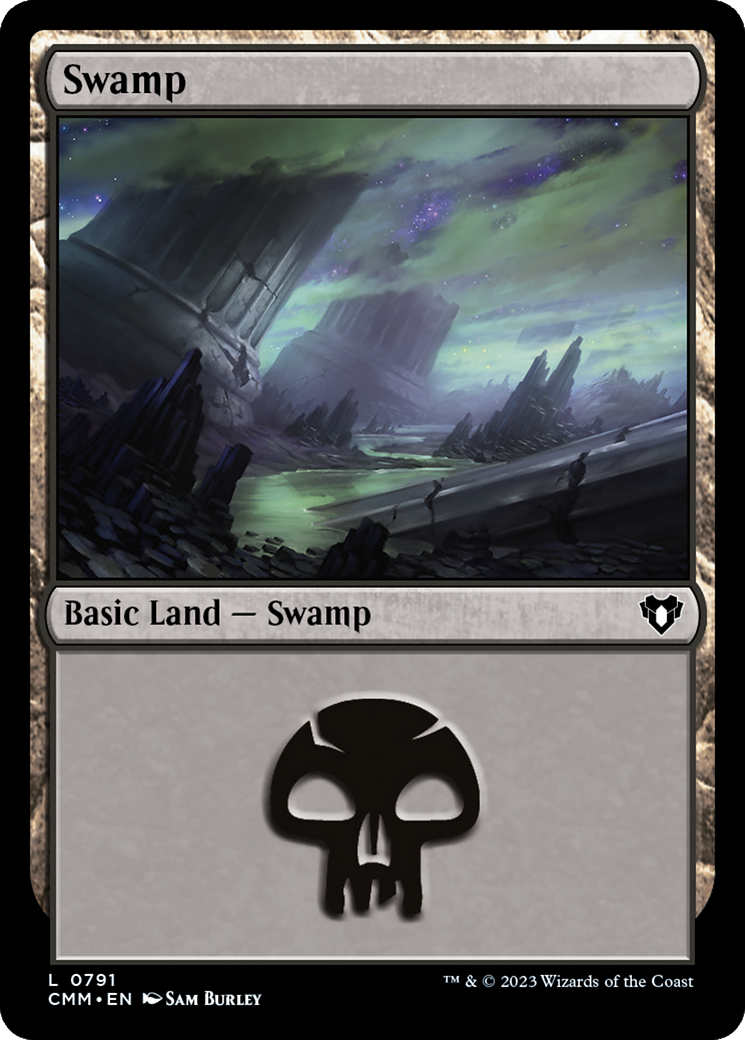 Swamp (791) [Commander Masters] | Grognard Games