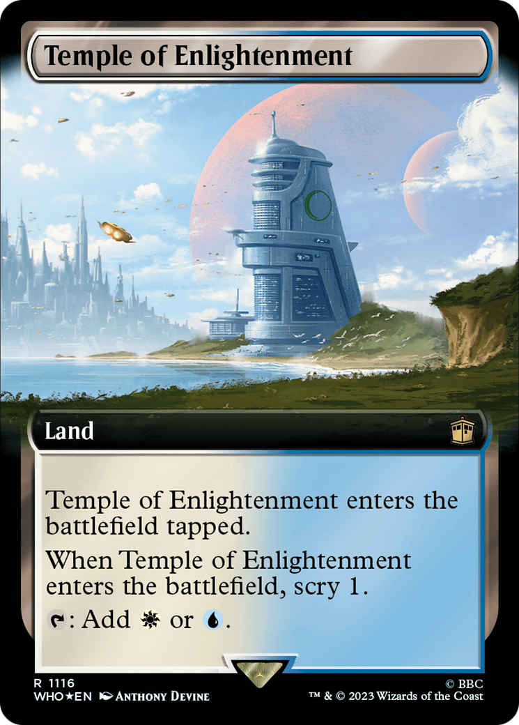 Temple of Enlightenment (Extended Art) (Surge Foil) [Doctor Who] | Grognard Games