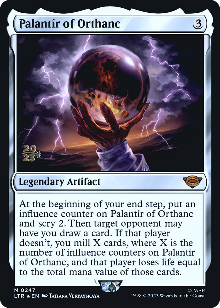 Palantir of Orthanc [The Lord of the Rings: Tales of Middle-Earth Prerelease Promos] | Grognard Games