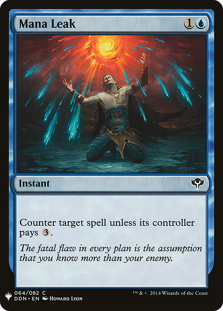 Mana Leak [Mystery Booster] | Grognard Games
