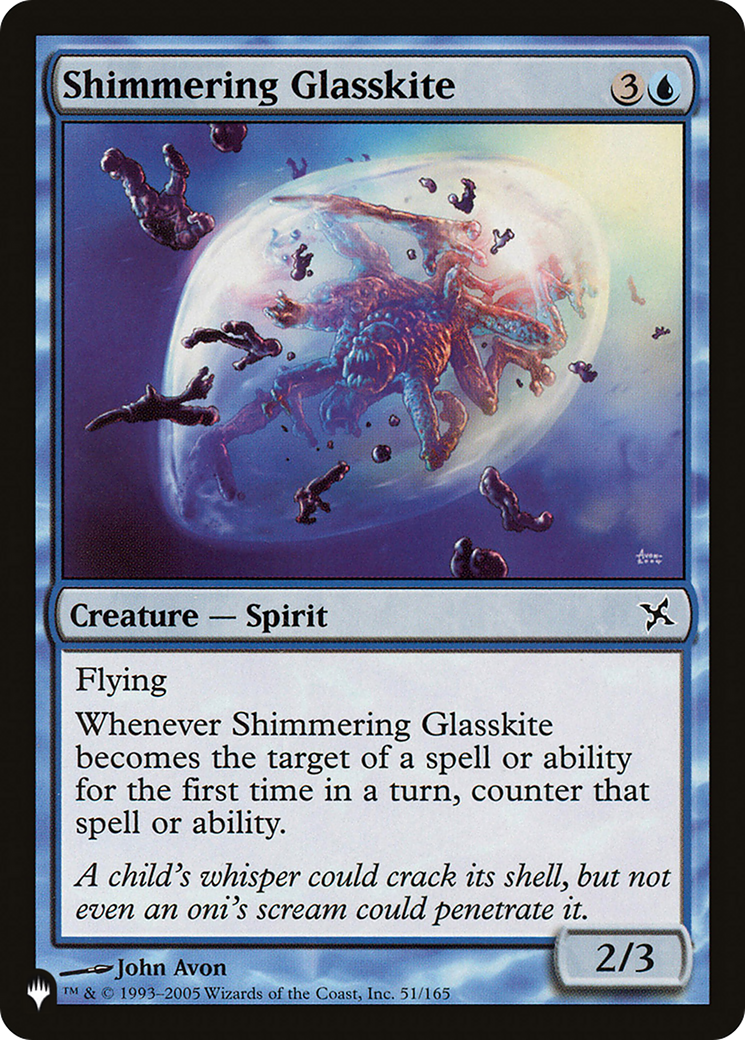 Shimmering Glasskite [The List Reprints] | Grognard Games