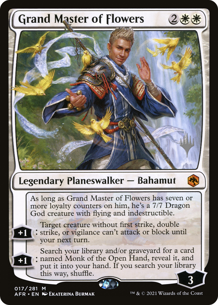 Grand Master of Flowers (Promo Pack) [Dungeons & Dragons: Adventures in the Forgotten Realms Promos] | Grognard Games