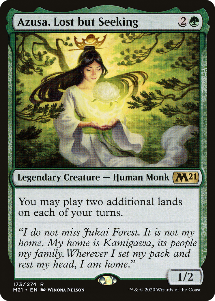 Azusa, Lost but Seeking [Core Set 2021] | Grognard Games