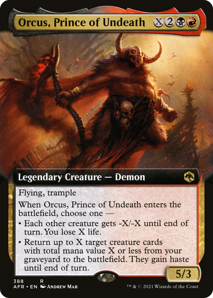 Orcus, Prince of Undeath (Extended) [Dungeons & Dragons: Adventures in the Forgotten Realms] | Grognard Games