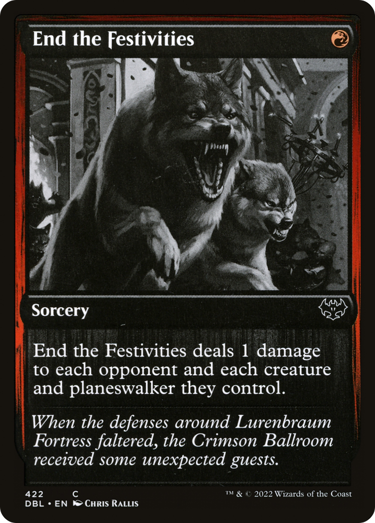 End the Festivities [Innistrad: Double Feature] | Grognard Games