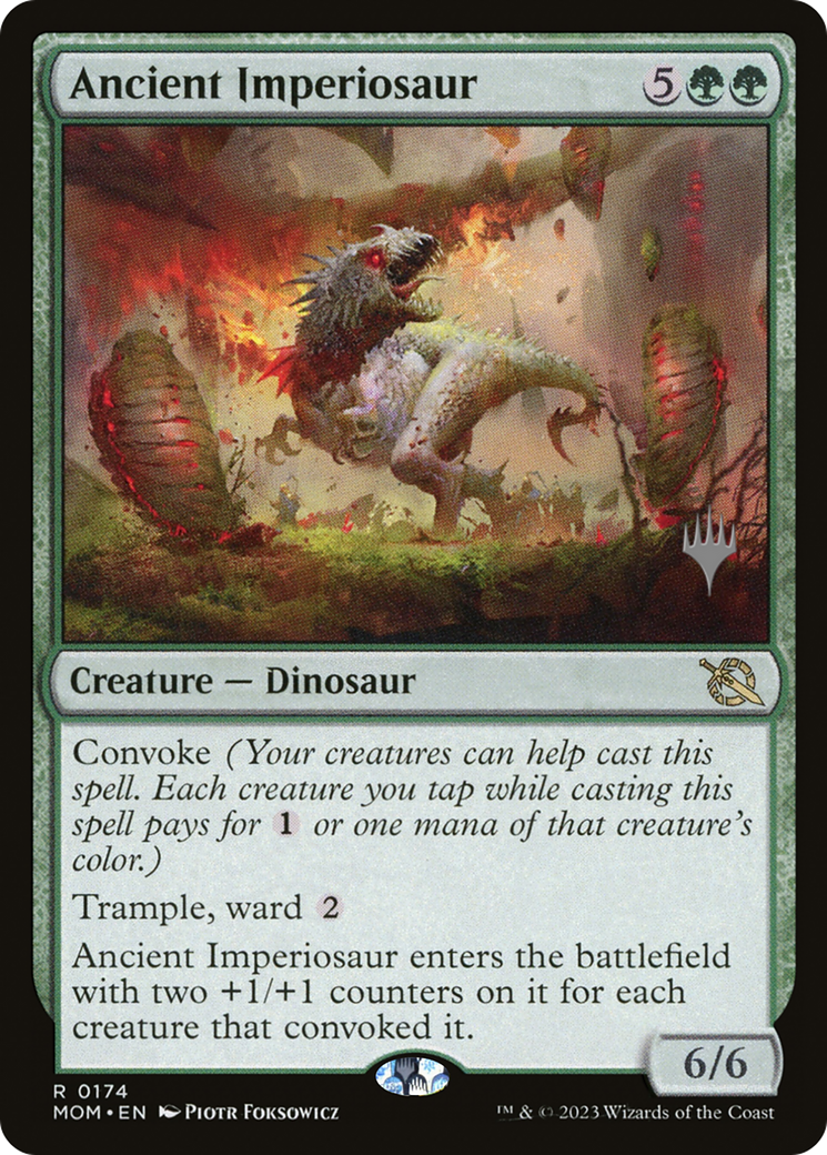 Ancient Imperiosaur (Promo Pack) [March of the Machine Promos] | Grognard Games