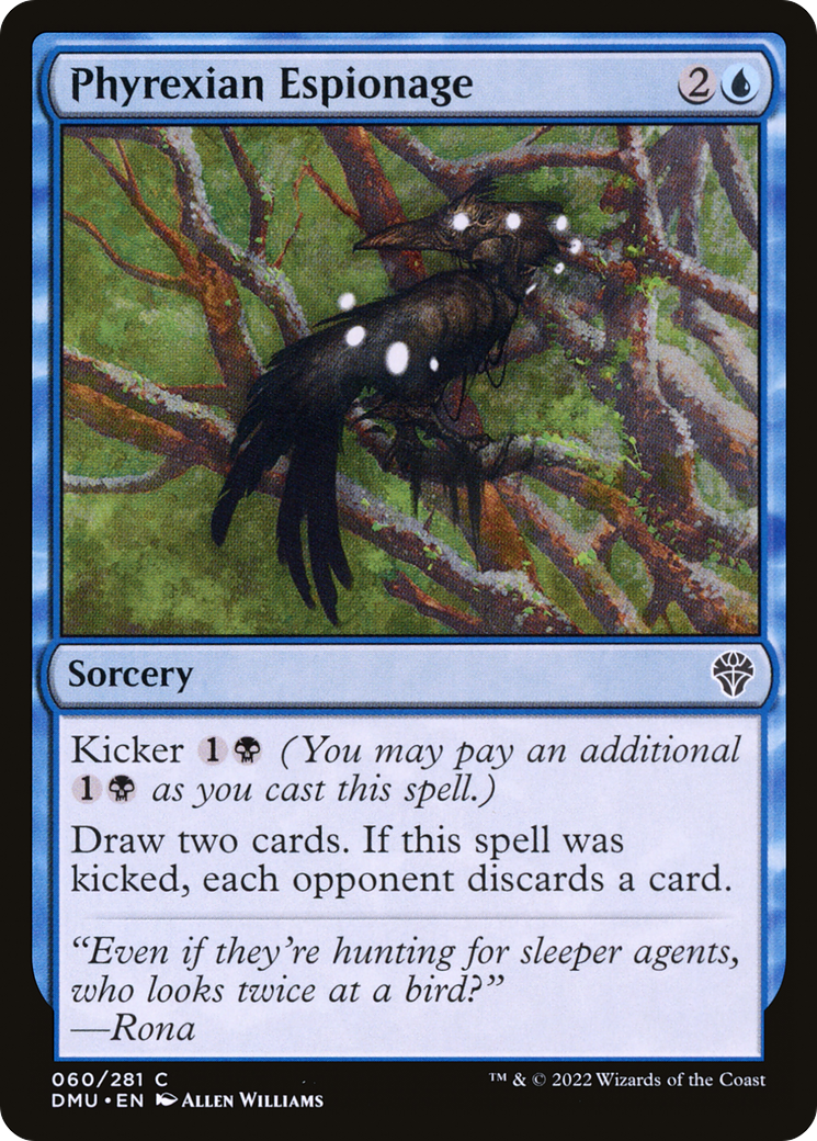 Phyrexian Espionage [Dominaria United] | Grognard Games