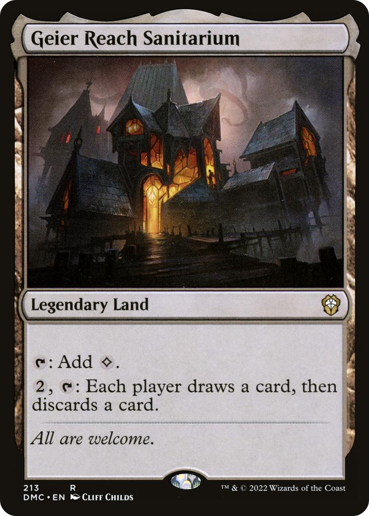 Geier Reach Sanitarium [Dominaria United Commander] | Grognard Games