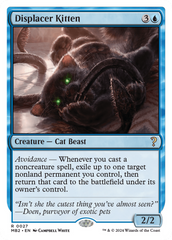 Displacer Kitten (White Border) [Mystery Booster 2] | Grognard Games