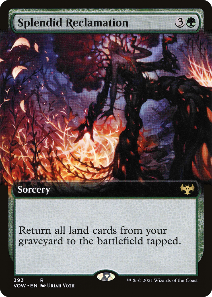Splendid Reclamation (Extended) [Innistrad: Crimson Vow] | Grognard Games