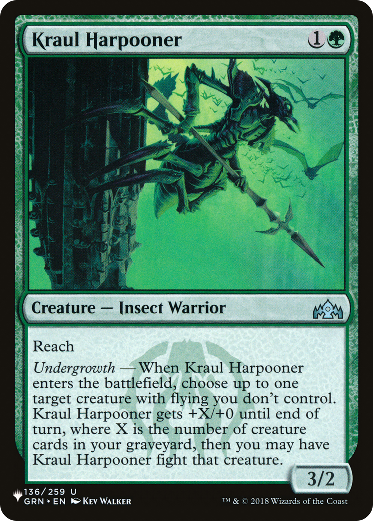 Kraul Harpooner [The List Reprints] | Grognard Games