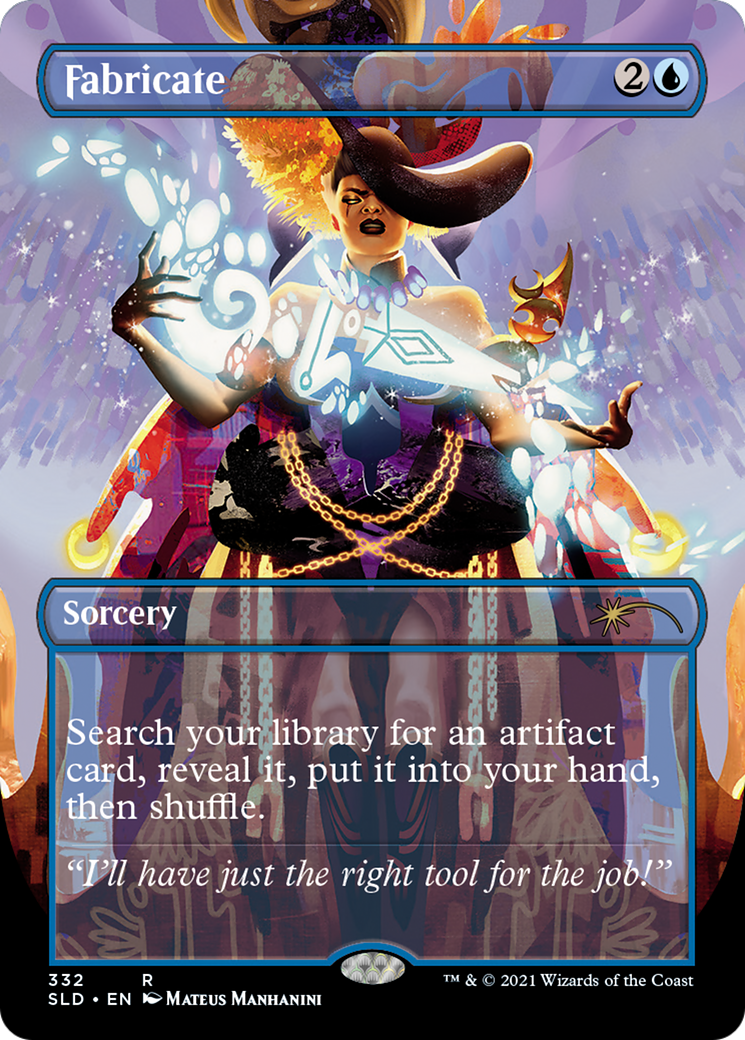 Fabricate (Borderless) [Secret Lair Drop Series] | Grognard Games